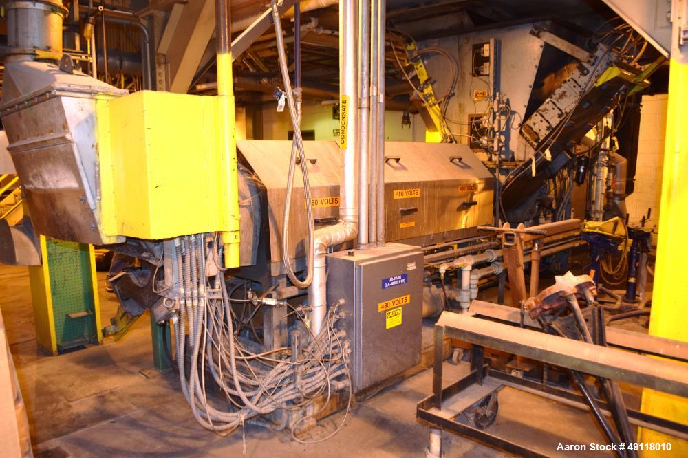 Used Crown / CDL Technology 12" Single Screw Dump Extruder
