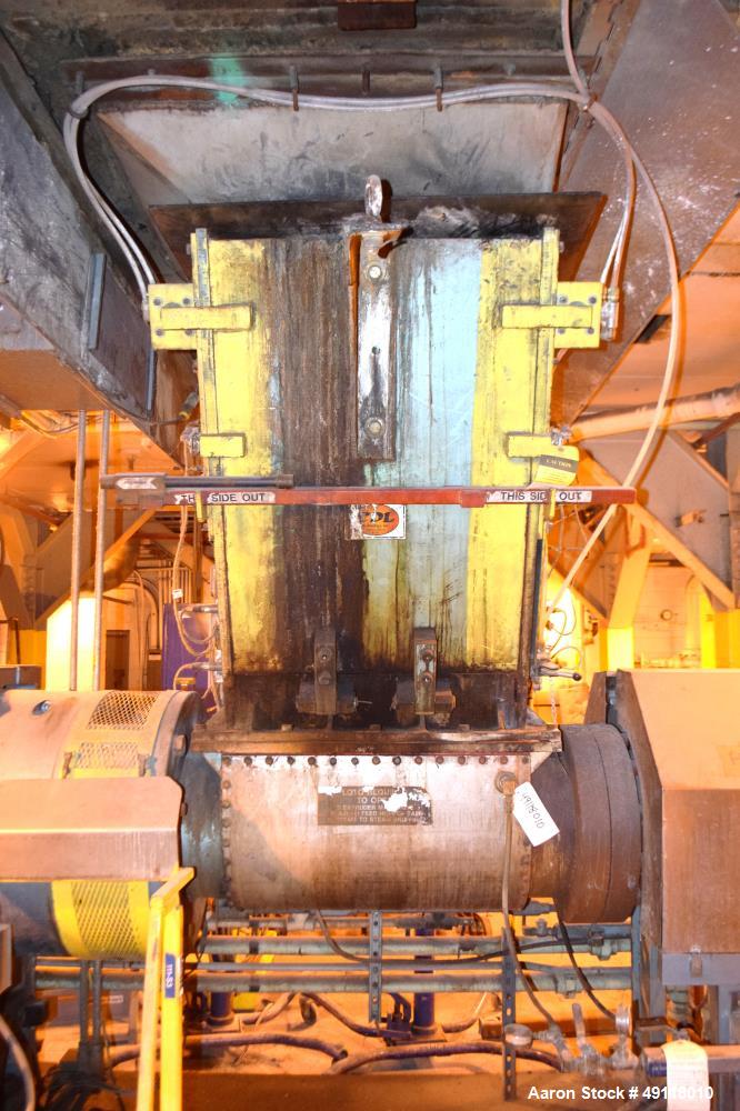Used Crown / CDL Technology 12" Single Screw Dump Extruder