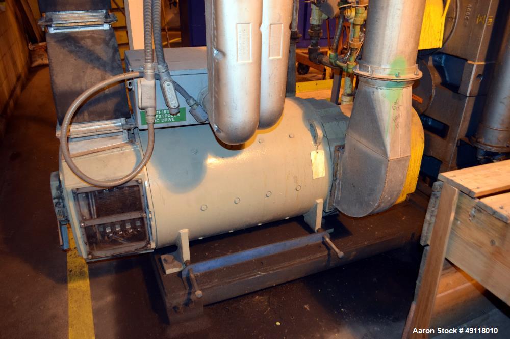 Used Crown / CDL Technology 12" Single Screw Dump Extruder