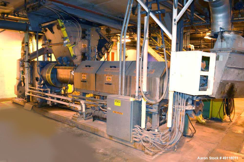 Used Crown / CDL Technology 12" Single Screw Dump Extruder