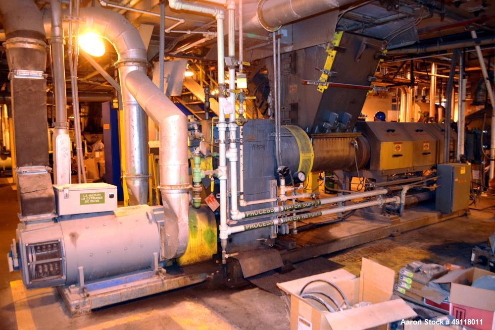 Used Crown / CDL Technology 12" Single Screw Dump Extruder