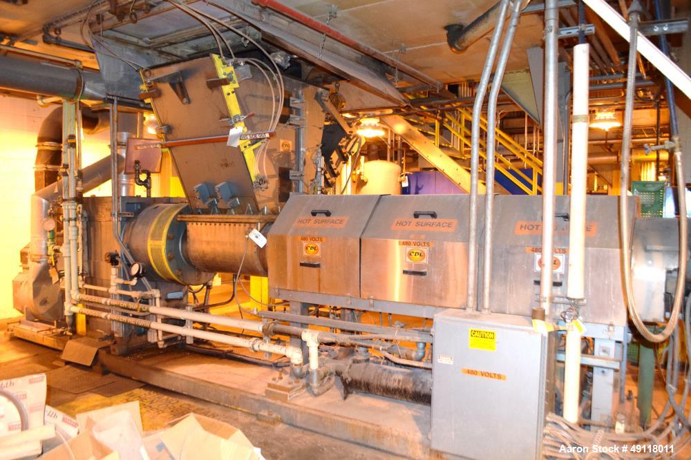 Used Crown / CDL Technology 12" Single Screw Dump Extruder