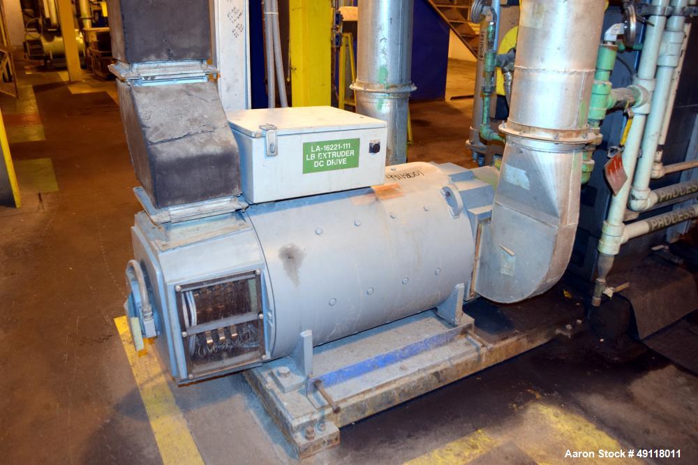 Used Crown / CDL Technology 12" Single Screw Dump Extruder