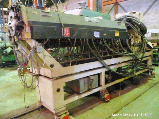Used Davis Standard Single Screw Extruder, Model 100MM35F