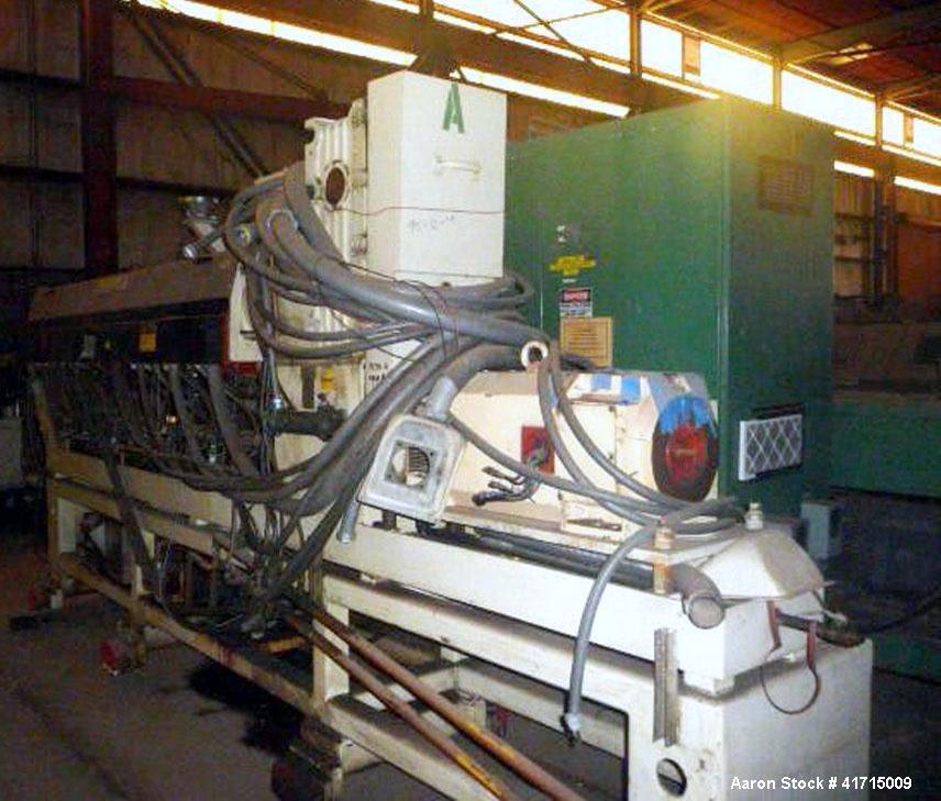 Used Davis Standard Single Screw Extruder, Model 100MM35F