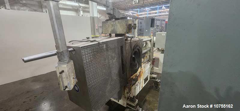 Used Davis Standard 10" Extruder, Model 100TH100D. 38:1 L/D ratio; (8) zone electrically heated, water cooled