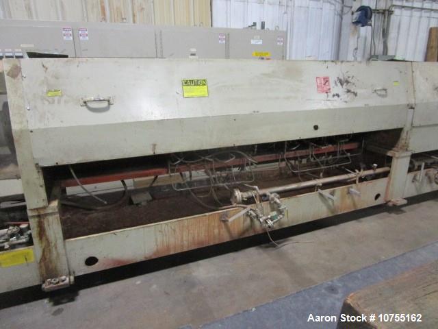 Used Davis Standard 10" Extruder, Model 100TH100D. 38:1 L/D ratio; (8) zone electrically heated, water cooled