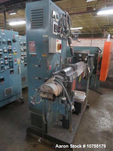 Used Davis Standard 1.5" Extruder – Model 150IN DS-20, 24:1 L/D, Vented Barrel, 50 HP Gearbox