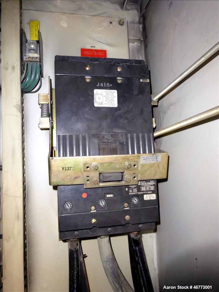 Used Davis-Standard 165mm Single Screw Extruder, Model 165MM-60TPIH. Approximate 30 to 1 L/D ratio, 6 zones electrically heated, water cooled non-vented barrel, water cooled feed throat with magnet a...