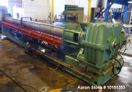 Used- 6" Davis Standard 40:1 L/D Non-Vented Extruder