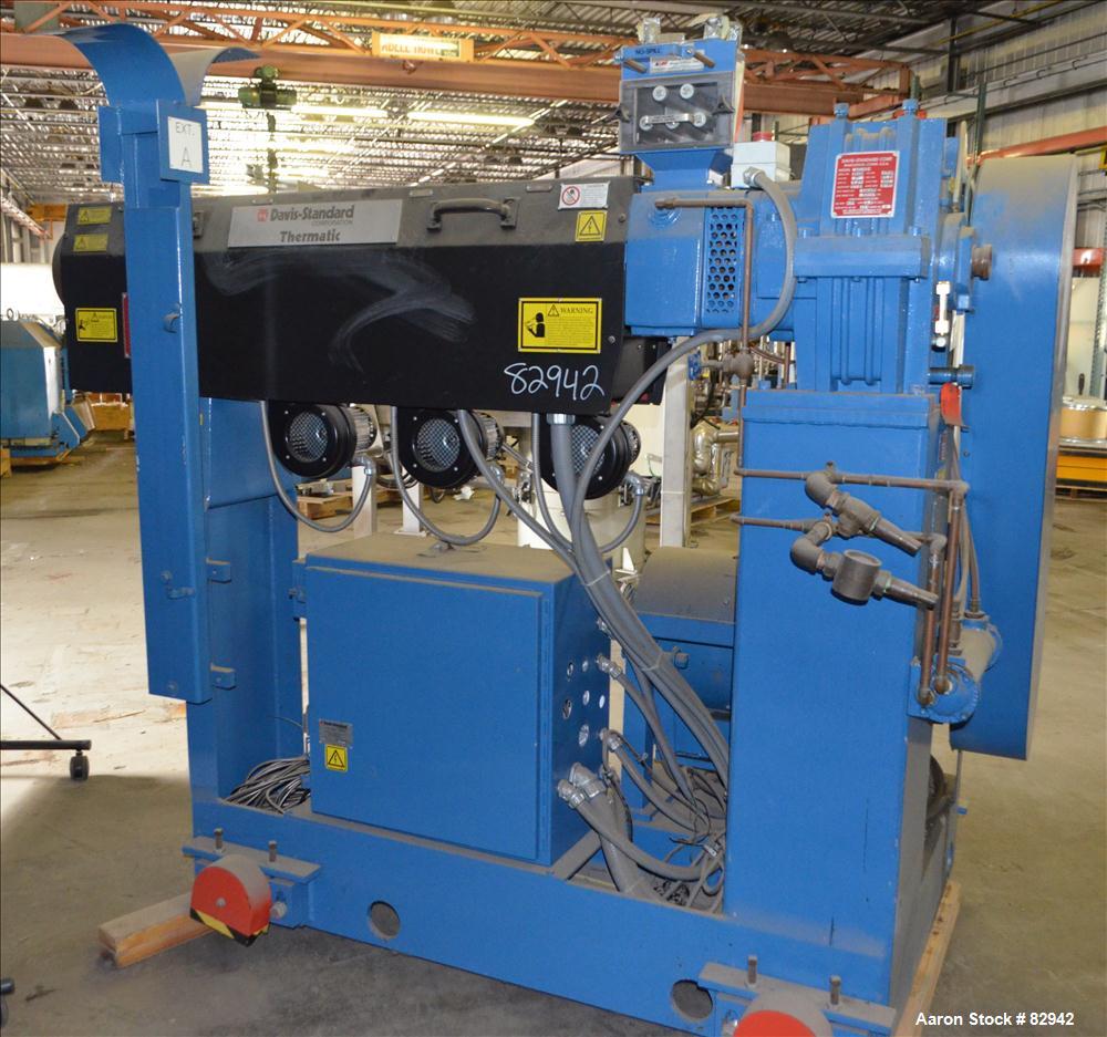 Used Davis Standard 2" Thermatic Single Screw Extruder, Model 20IN20, Type DSPA
