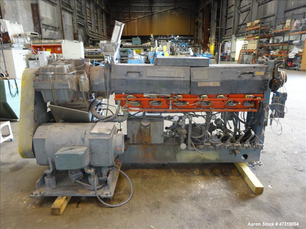 Used Davis Standard 2-1/2" Single Screw Extruder, Model 25 IN 25H, 30:1 L/D rat
