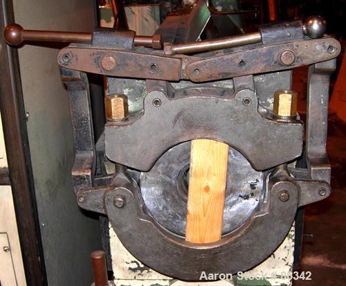 Used Davis Standard 2.5" Single Screw Extruder, Model 250S, Approximate 24:1 L/D ratio. Electrically heated, air cooled 5 zone non-vented barrel. Water cooled feed throat with hopper. Driven by a 40 ...