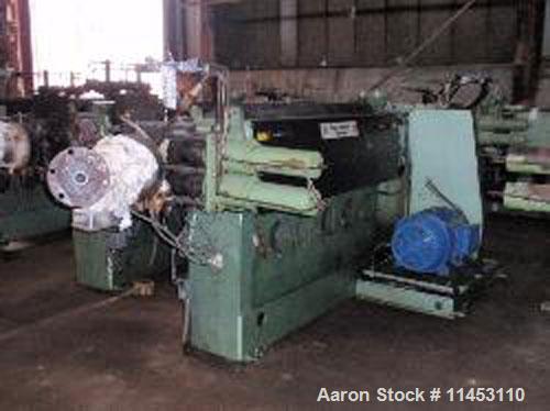 Used Davis Standard Thermatic Extruder, model 25IN25. 2.5" diameter screw, 30:1 L/D, 6 heating zones, 50 hp motor, 17.2:1 gearbox ratio, with hydraulic screen changer. Includes Process Controls Corp ...