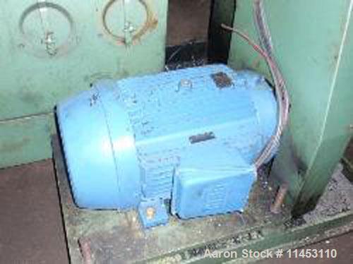 Used Davis Standard Thermatic Extruder, model 25IN25. 2.5" diameter screw, 30:1 L/D, 6 heating zones, 50 hp motor, 17.2:1 gearbox ratio, with hydraulic screen changer. Includes Process Controls Corp ...