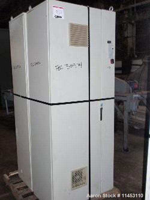 Used Davis Standard Thermatic Extruder, model 25IN25. 2.5" diameter screw, 30:1 L/D, 6 heating zones, 50 hp motor, 17.2:1 gearbox ratio, with hydraulic screen changer. Includes Process Controls Corp ...