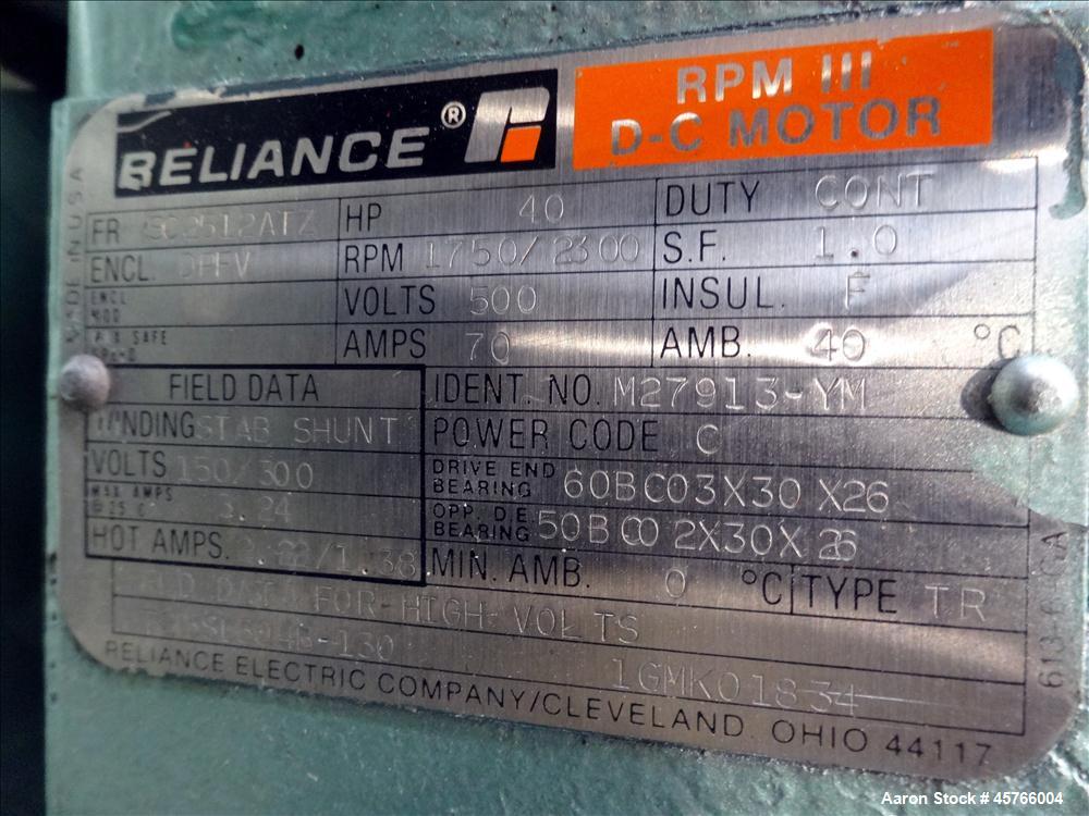 Used Davis Standard 2-1/2" Single Screw Thermatic Extruder