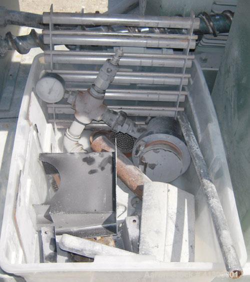 Used Davis Standard 2 1/2" Single Screw Extruder, Model 25MK5, Type DSPA. 24 to 1 L/D Ratio. Electrically heated, air cooled 4 zone side-vented barrel with vacuum pump. Water cooled feed throat with ...