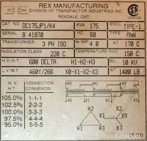 Used Davis Standard 3-1/2" Single Screw Extruder, Model 3.5MV-350. 30 to 1 L/D ratio. Electrically heated, air cooled 5 zone barrel. Water cooled feed throat, no hopper. Driven by a 60 hp, 3/60/460 v...