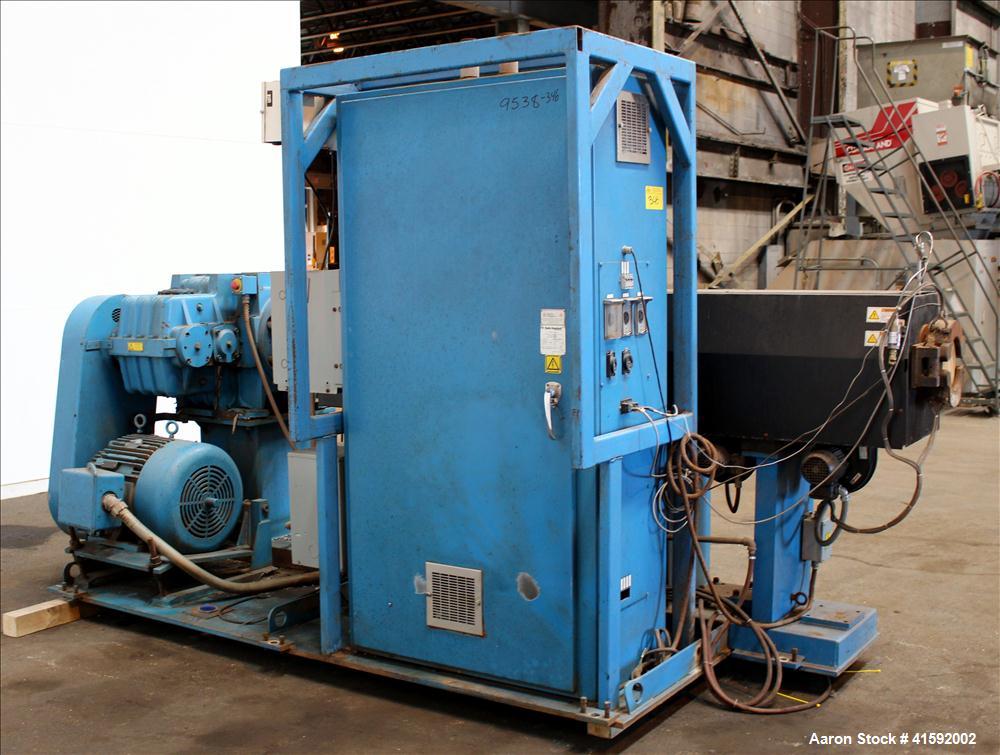 Used Davis Standard 3-1/2' Single Screw Extruder, Model 3.5MV-350