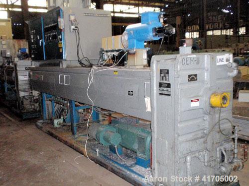 Used Davis Standard / NRM Profile Extrusion Line consisting of: (1) used Davis Standard / NRM profileextrusion line consisting of the following: (1)4.5" Davis Standard / NRM extruder, modelPacemaker ...