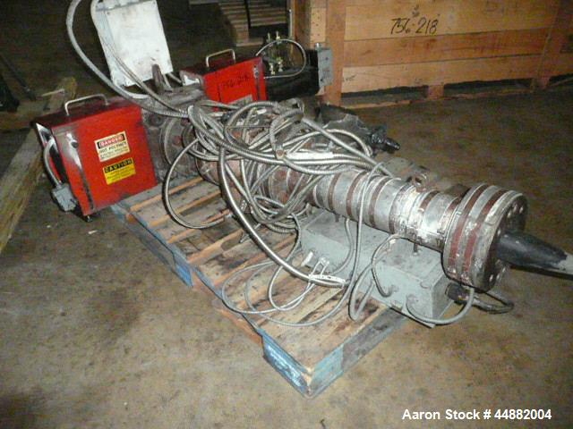 Used Davis Standard 4.5" non-vented extruder