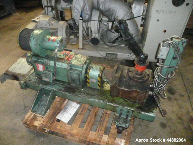 Used- Davis Standard 4.5" non-vented extruder