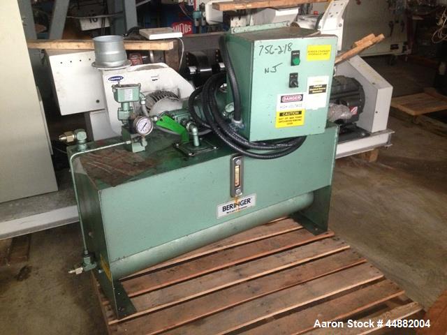 Used- Davis Standard 4.5" non-vented extruder