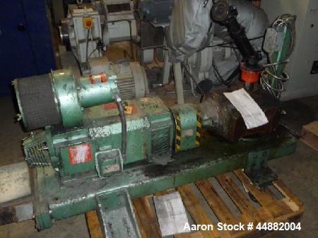 Used- Davis Standard 4.5" non-vented extruder