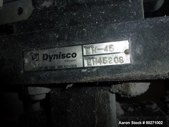 Used Davis Standard 4.5" Single Screw Extruder, Model 45IN45H.