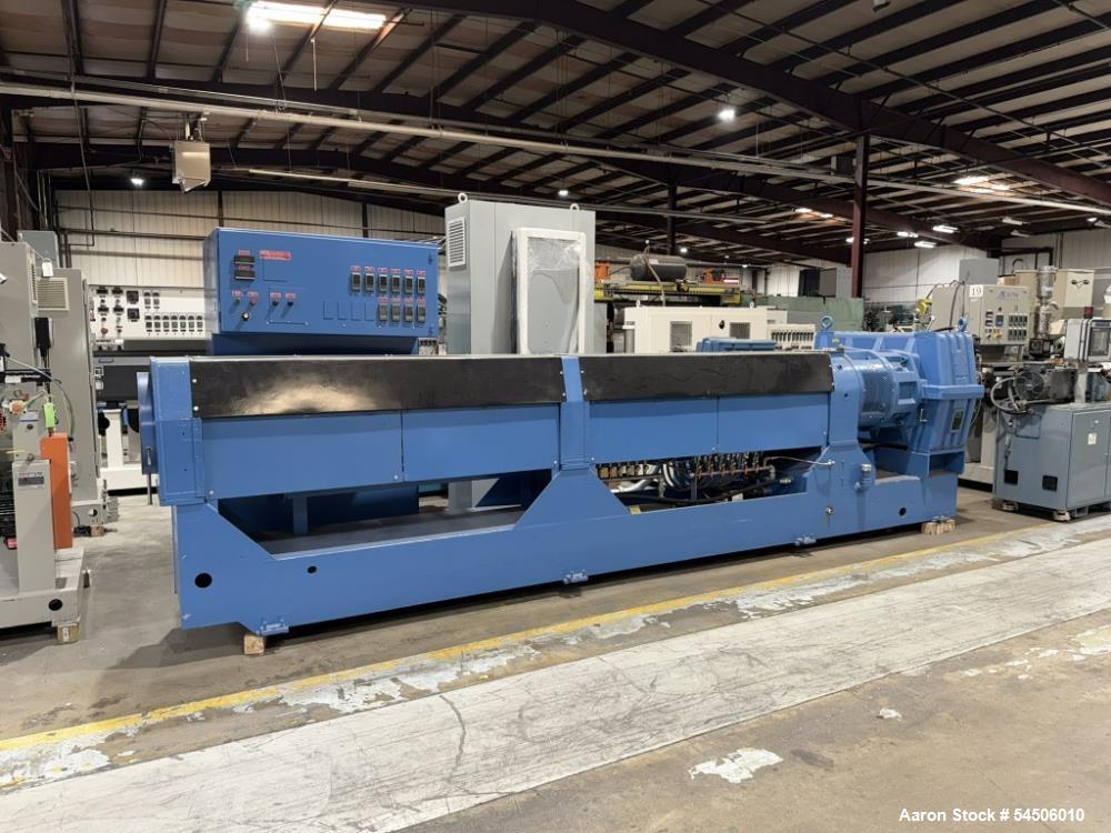 Used & Reconditioned Davis-Standard 600S Thermatic 6" Single Screw Extruder – 300 HP, 30:1 L/D, Reconditioned in 2025