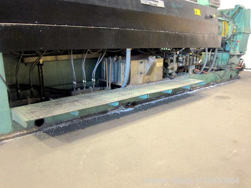 Used Davis Standard 6” Single Screw Extruder, Model 60IN60TPIH. Approximately 24 to 1 L/D ratio. Electrically heated, water cooled 5 zone non-vented barrel, with tank, heat exchanger, and pump. Water...