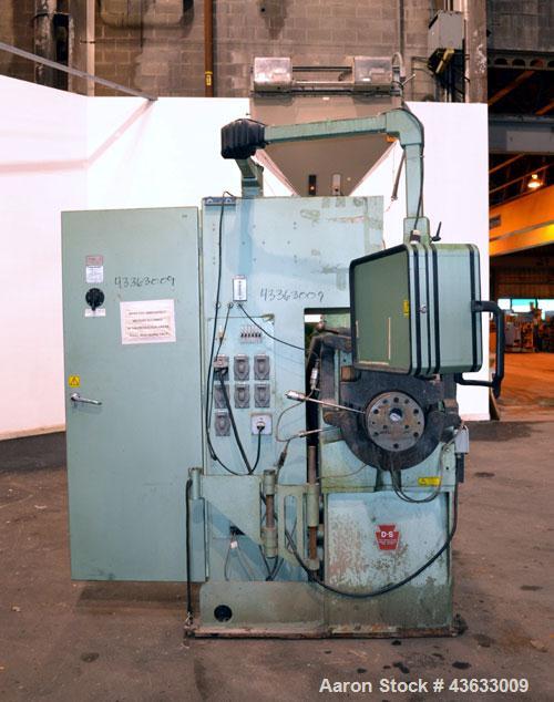 Used Davis Standard 6” Single Screw Extruder, Model 60IN60TPIH. Approximate 24 to 1 L/D ratio. Electrically heated, water cooled 5 zone non-vented barrel, with tank and heat exchanger, missing the pu...