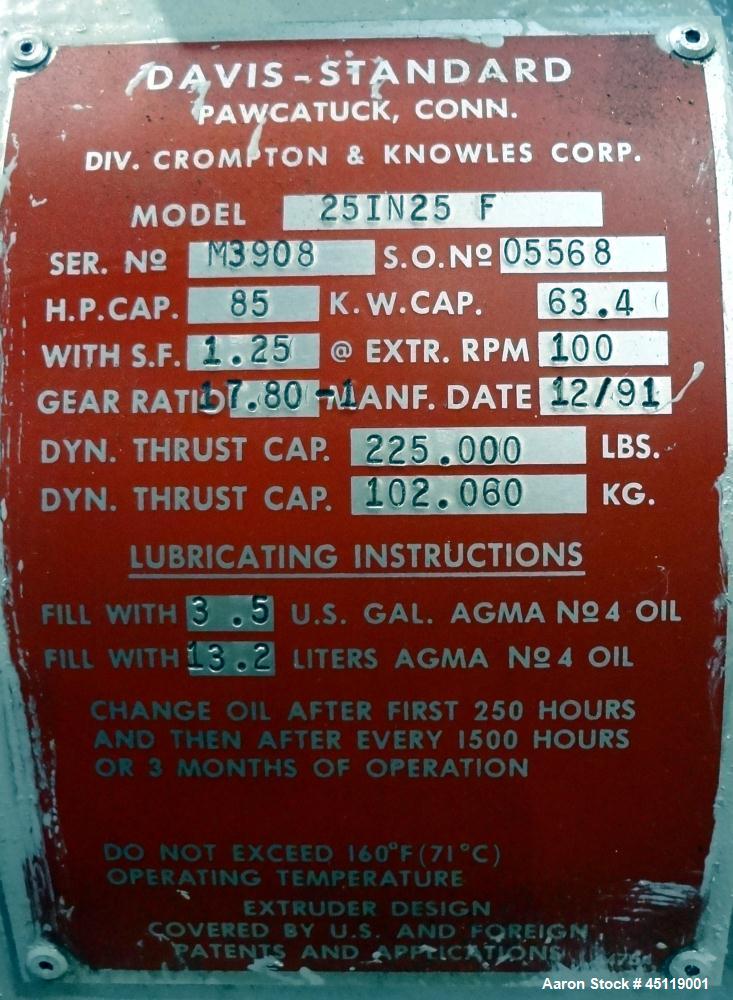 Used Davis Standard Co-Extrusion Line
