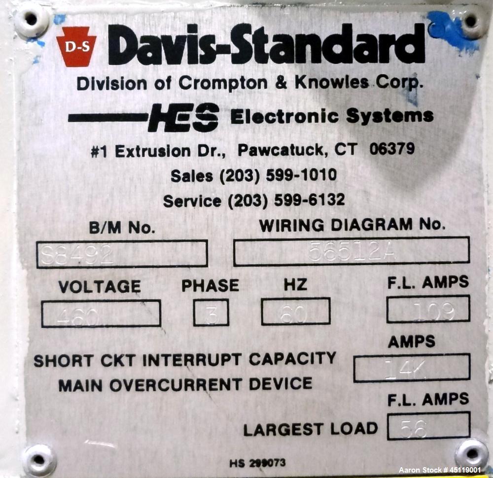 Used Davis Standard Co-Extrusion Line