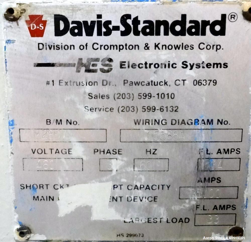 Used Davis Standard Co-Extrusion Line