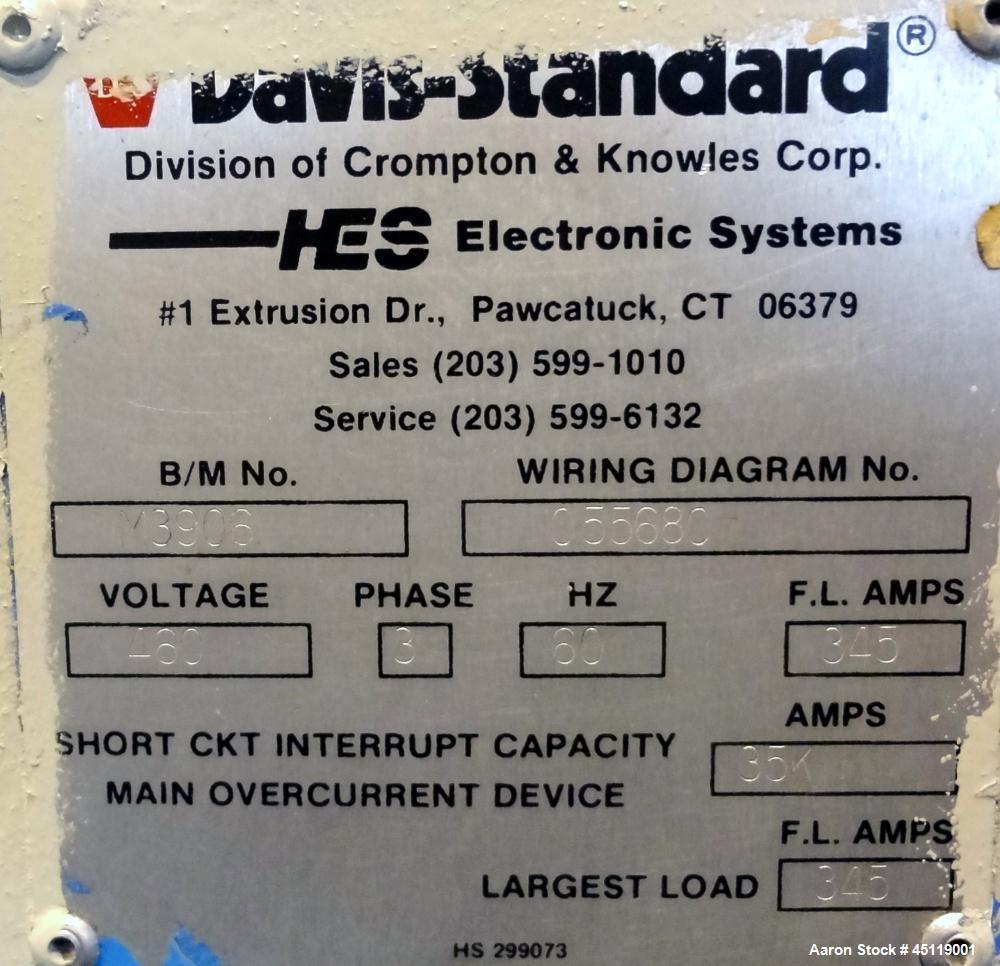 Used Davis Standard Co-Extrusion Line