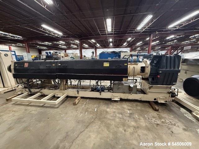 Used Davis-Standard 60IN60TPIH 6" Single Screw Extruder – 34:1 L/D, 400 HP, Vented Barrel with ABB Drive