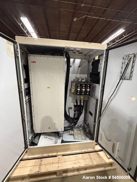 Used Davis-Standard 60IN60TPIH 6" Single Screw Extruder – 34:1 L/D, 400 HP, Vented Barrel with ABB Drive