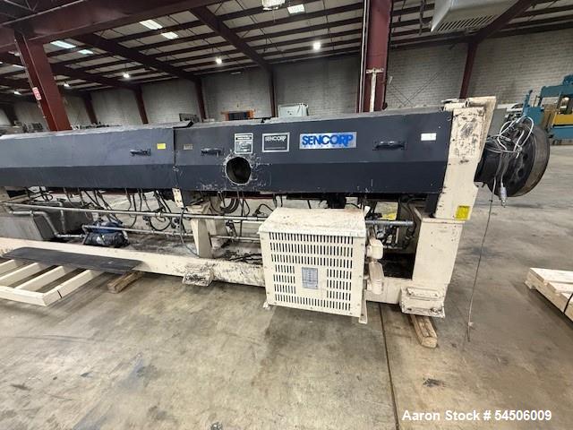 Used Davis-Standard 60IN60TPIH 6" Single Screw Extruder – 34:1 L/D, 400 HP, Vented Barrel with ABB Drive