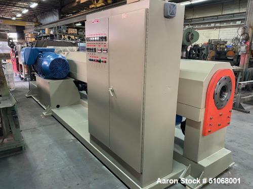 Used 6" Davis Standard Plastics Extruder
