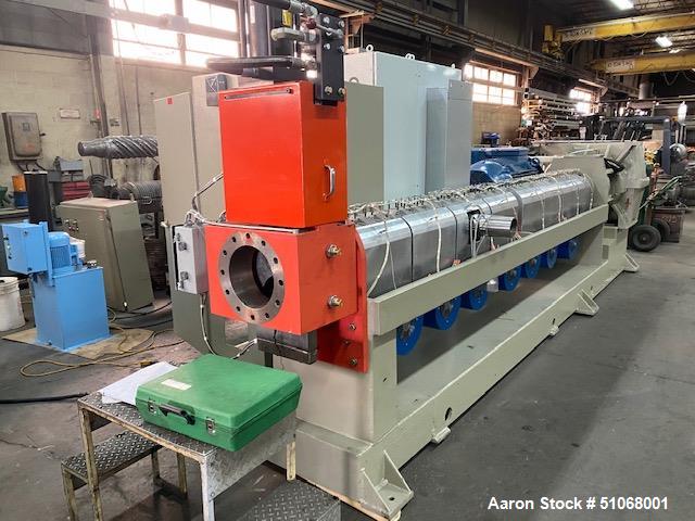 Used 6" Davis Standard Plastics Extruder