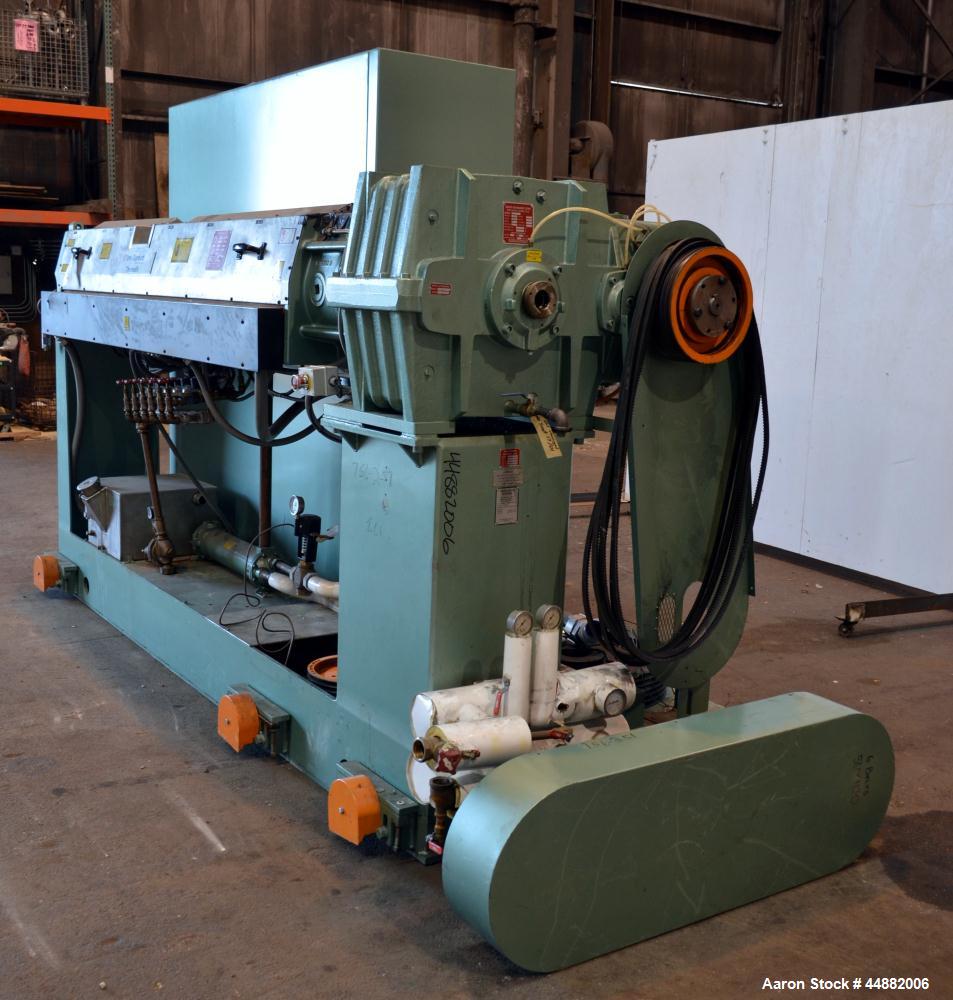 Used Davis Standard 3-1/2" Single Screw Extruder, Model DSPW35IN35