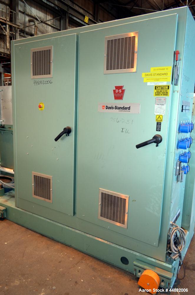 Used Davis Standard 3-1/2" Single Screw Extruder, Model DSPW35IN35