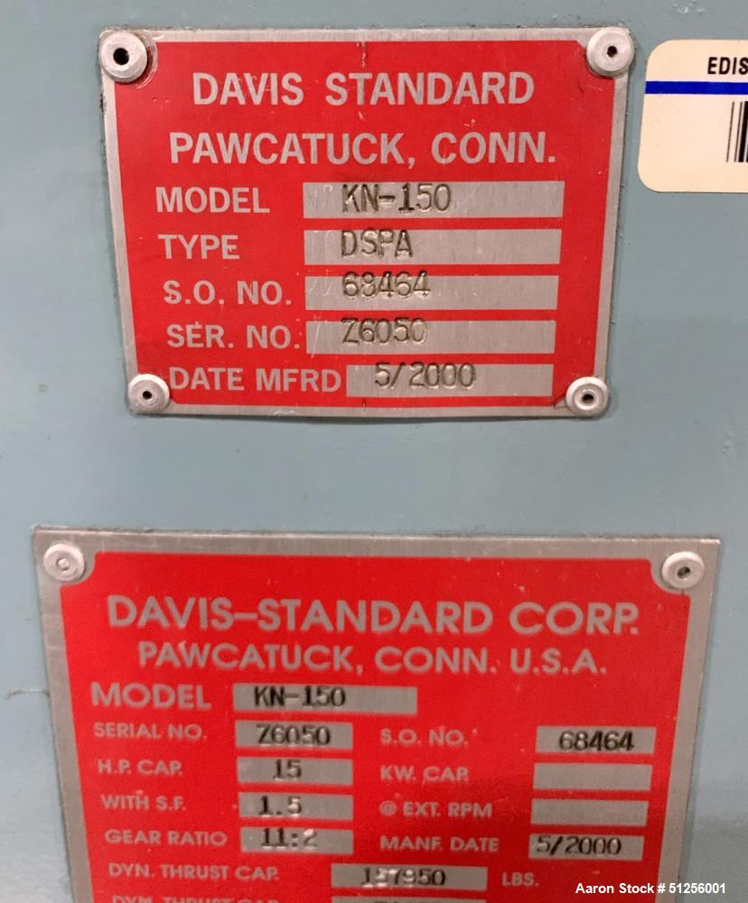 Used Davis Standard Lab Line