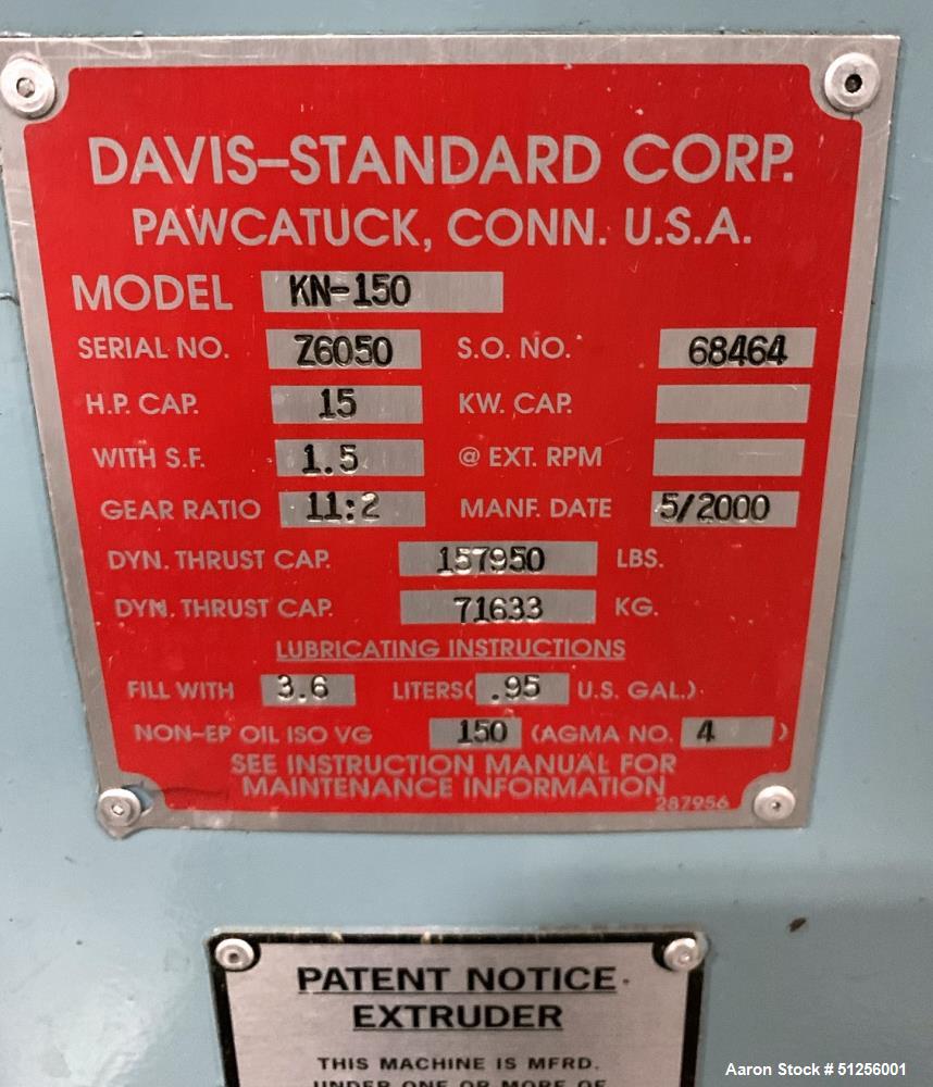 Used Davis Standard Lab Line