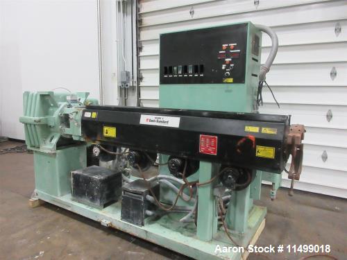 Used- 3.5" Davis Standard Extruder, Mark V Series, Model MV35IN35