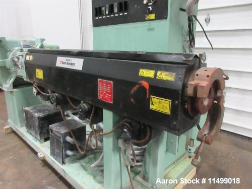 Used- 3.5" Davis Standard Extruder, Mark V Series, Model MV35IN35