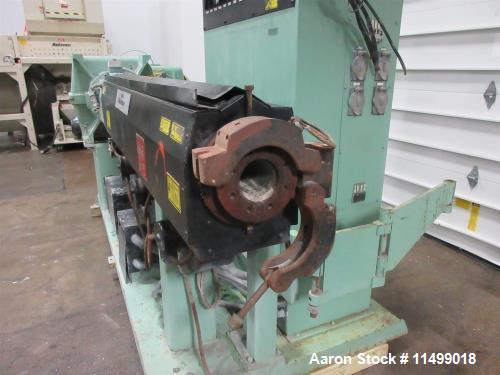 Used- 3.5" Davis Standard Extruder, Mark V Series, Model MV35IN35