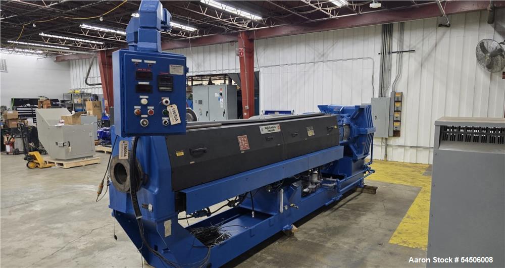 Used & Reconditioned Davis-Standard Thermatic 60IN60 6" Single Screw Extruder – 400 HP, 24:1 L/D, Thermatic Clamp